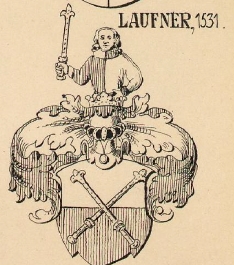 Laufner Coat of Arms / Family Crest 1