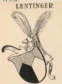 Lentinger Coat of Arms / Family Crest 0