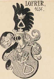 Lofrer Coat of Arms / Family Crest 1