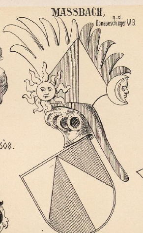 Massbach Coat of Arms / Family Crest 0