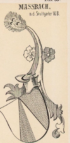 Massbach Coat of Arms / Family Crest 1
