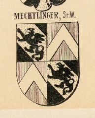 Mechtlinger Coat of Arms / Family Crest 0