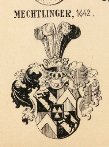 Mechtlinger Coat of Arms / Family Crest 1
