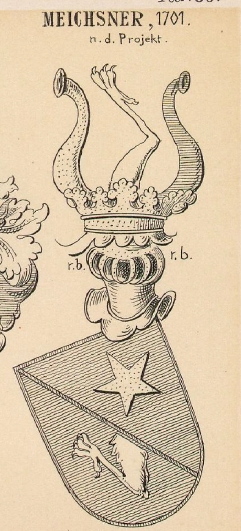 Meichsner Coat of Arms / Family Crest 0