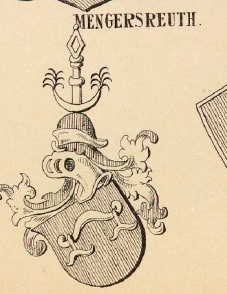 Mengersreuth Coat of Arms / Family Crest 1