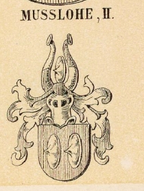 Musslohe Coat of Arms / Family Crest 1