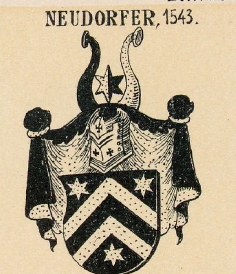 Neudorfer Coat of Arms / Family Crest 1