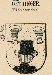 Oettinger Coat of Arms / Family Crest 3