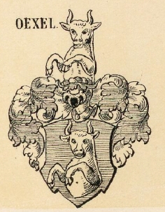 Oexel Coat of Arms / Family Crest 1