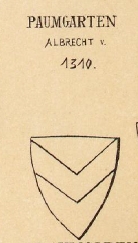 paumgarten Coat of Arms / Family Crest 0