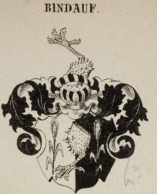 Bindauf Coat of Arms / Family Crest 2