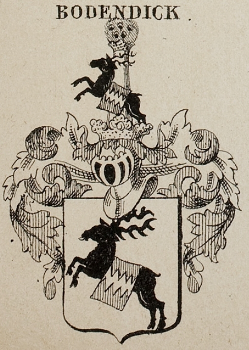 Bodendick Coat of Arms / Family Crest 1