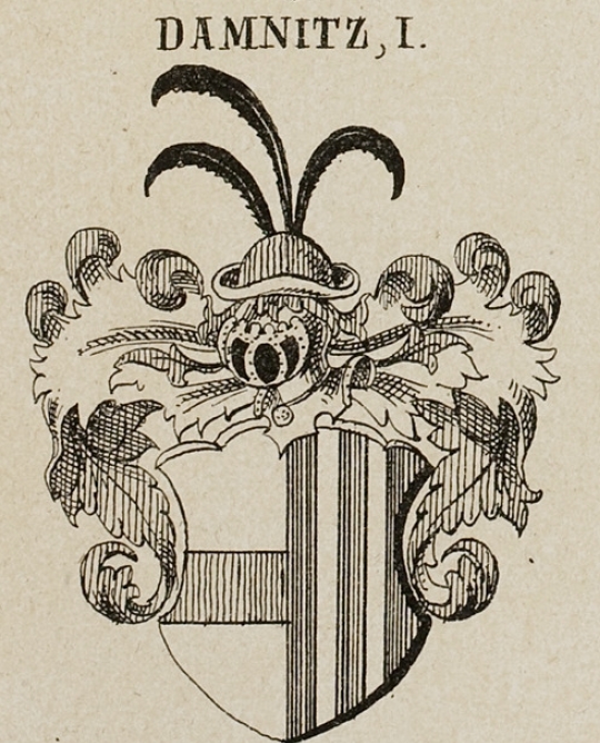 Damnitz Coat of Arms / Family Crest 1