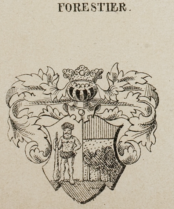 Forestier Coat of Arms / Family Crest 1