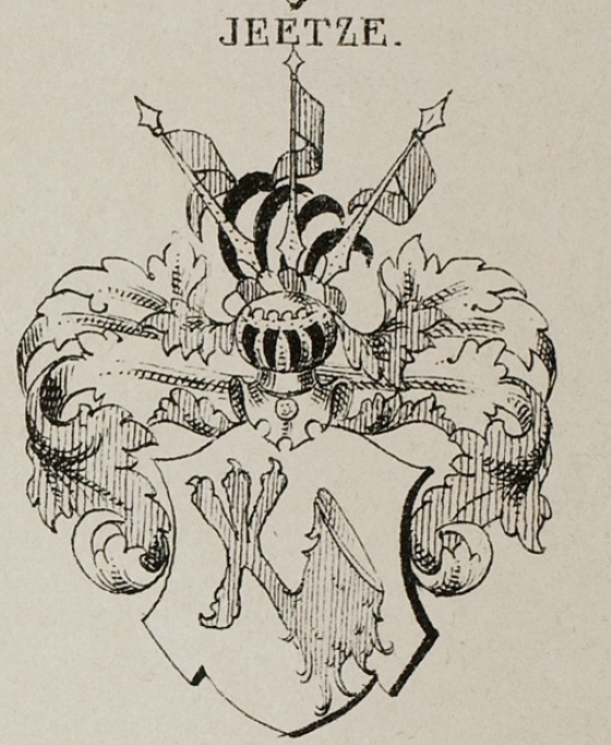 Jeetze Coat of Arms / Family Crest 2