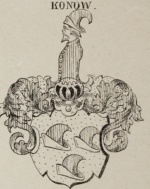 Konow Coat of Arms / Family Crest 1
