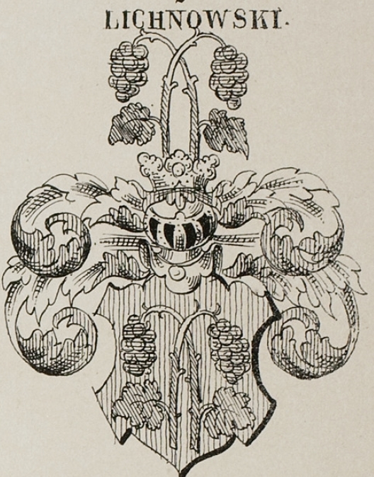 Lichnowski Coat of Arms / Family Crest 1