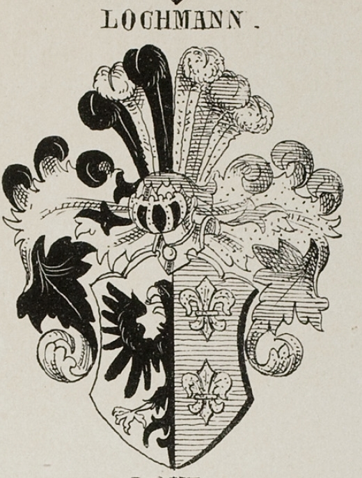 Lochau Coat of Arms / Family Crest 3