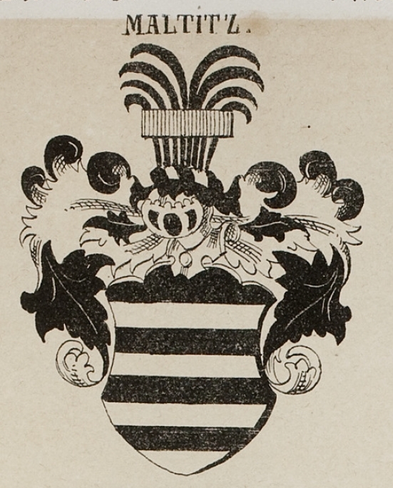 Maltitz Coat of Arms / Family Crest 4