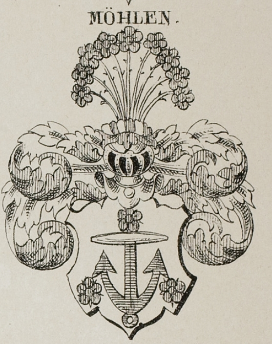 Mohlen Coat of Arms / Family Crest 2