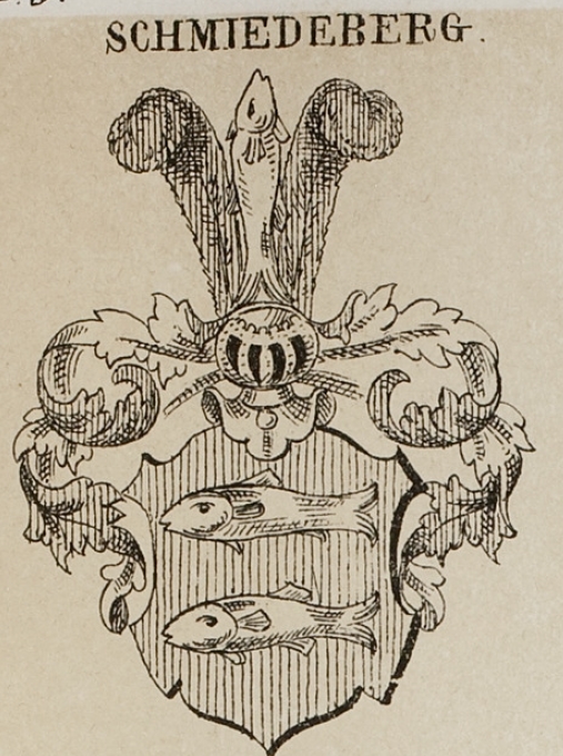 Schmiedeberg Coat of Arms / Family Crest 3
