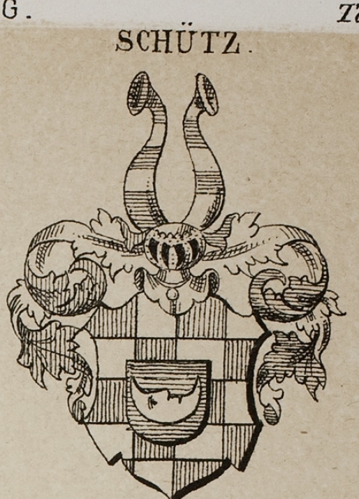 Schutz Coat of Arms / Family Crest 19