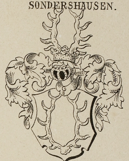 Sondershausen Coat of Arms / Family Crest 3