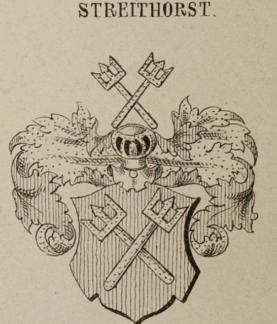Streithorst Coat of Arms / Family Crest 2