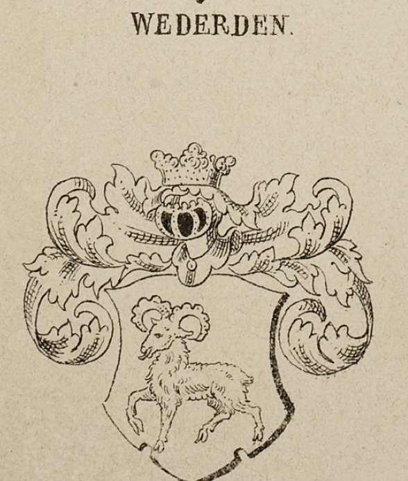 Wederden Coat of Arms / Family Crest 2
