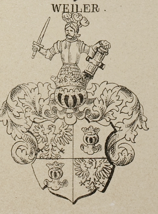 Weiler Coat of Arms / Family Crest 6