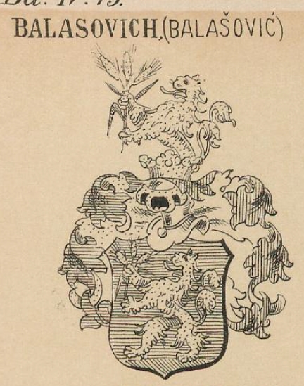 Balasovich Coat of Arms / Family Crest 0