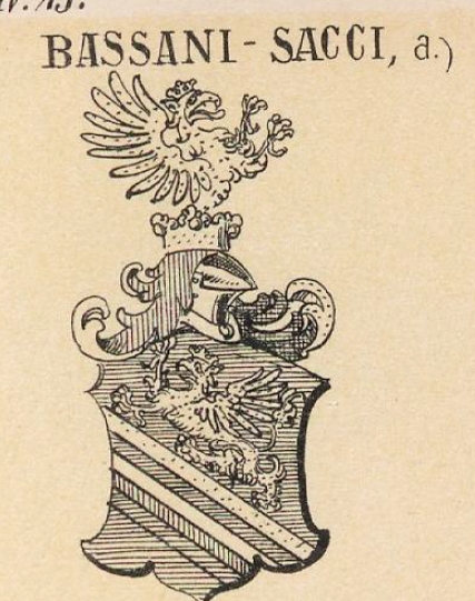 Bassani-Sacci Coat of Arms / Family Crest 0