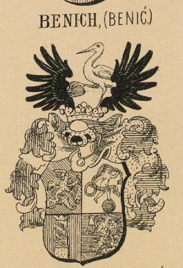 Benich Coat of Arms / Family Crest 0