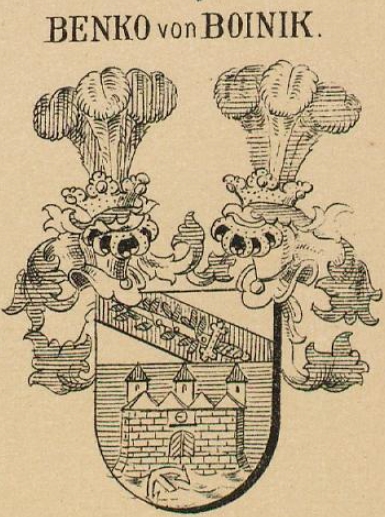 Benko Coat of Arms / Family Crest 1