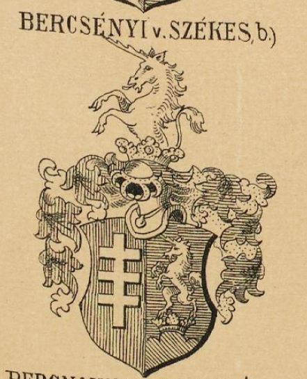 Bercsenyi Coat of Arms / Family Crest 1