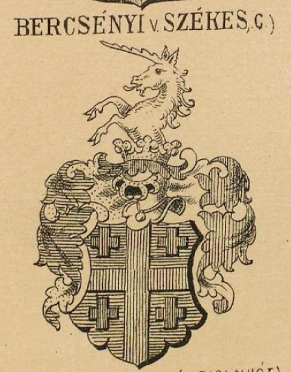 Bercsenyi Coat of Arms / Family Crest 2