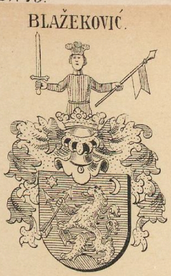 Blazekovic Coat of Arms / Family Crest 0