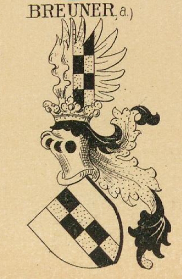 Breuner Coat of Arms / Family Crest 0