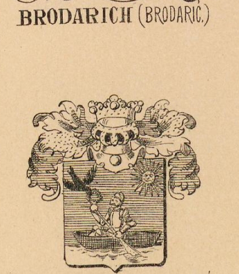 Brodarich Coat of Arms / Family Crest 1