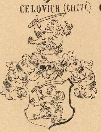 Celovich Coat of Arms / Family Crest 1