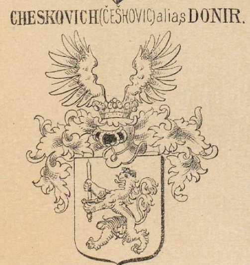 Cheskovich Coat of Arms / Family Crest 0