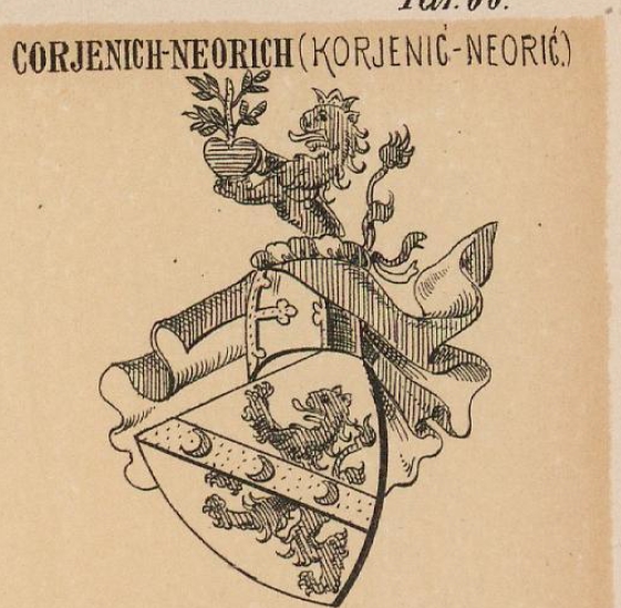 Corjenich-Neorich Coat of Arms / Family Crest 0