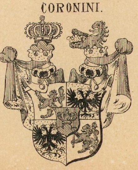 Coronini Coat of Arms / Family Crest 2