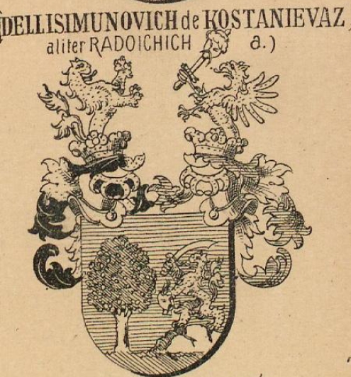 Dellismunovich Coat of Arms / Family Crest 0