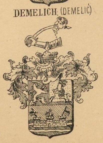 Demelich Coat of Arms / Family Crest 0