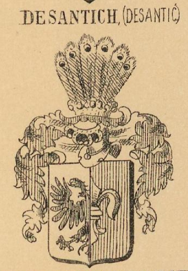 Desantich Coat of Arms / Family Crest 0