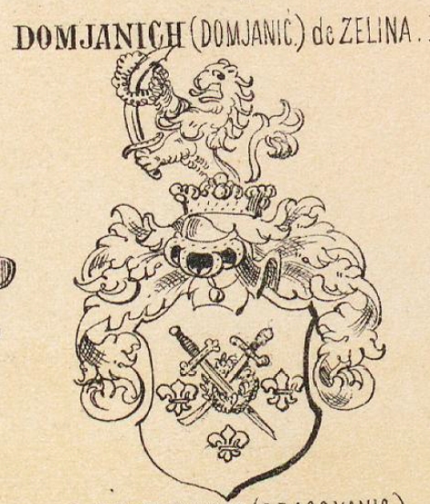 Domjanich Coat of Arms / Family Crest 1