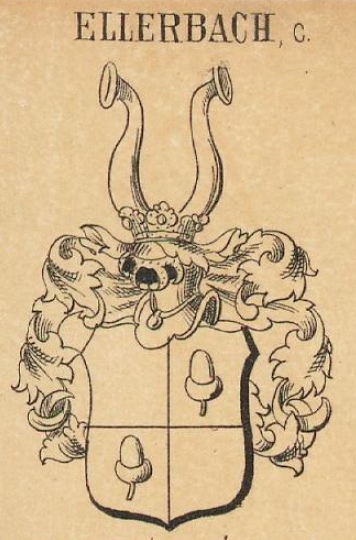 Ellerbach Coat of Arms / Family Crest 1