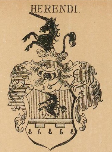 Herendi Coat of Arms / Family Crest 0