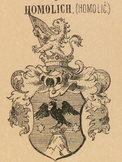 Homolich Coat of Arms / Family Crest 0
